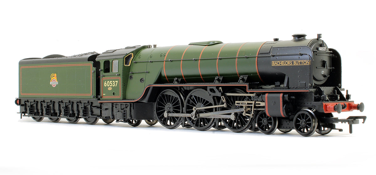 Class A2 60537 'Bachelors Button' BR Green Early Emblem Steam Locomotive