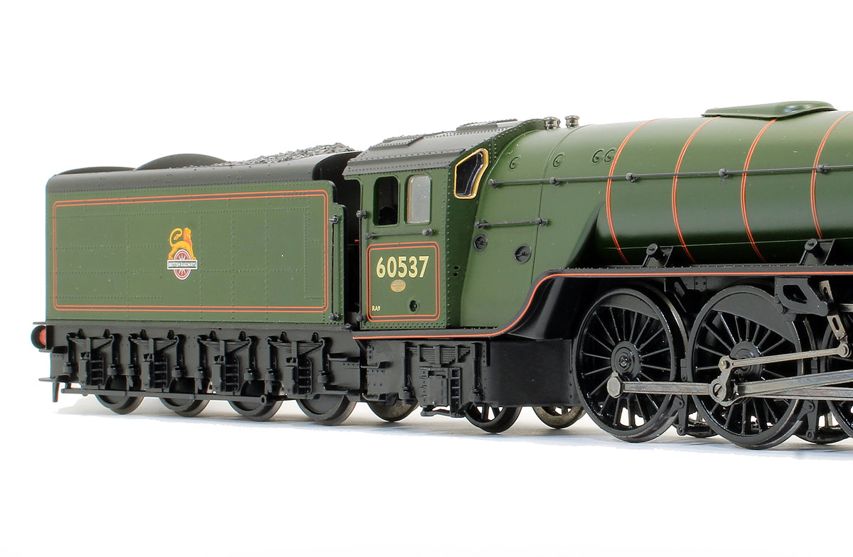 Class A2 60537 'Bachelors Button' BR Green Early Emblem Steam Locomotive