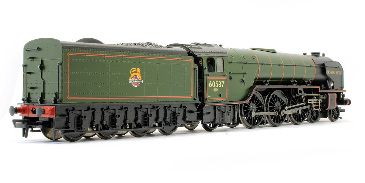 Class A2 60537 'Bachelors Button' BR Green Early Emblem Steam Locomotive