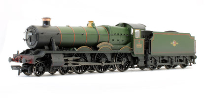 Class Modified Hall Class 6965 BR Lined Green Late Crest 'Thirlestaine Hall' Steam Locomotive - Weathered