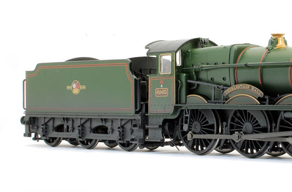 Class Modified Hall Class 6965 BR Lined Green Late Crest 'Thirlestaine Hall' Steam Locomotive - Weathered