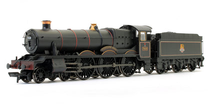Class Modified Hall Class 7904 BR Lined Black Early Emblem 'Fountains Hall' Steam Locomotive - Weathered