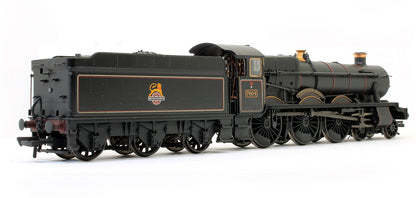 Class Modified Hall Class 7904 BR Lined Black Early Emblem 'Fountains Hall' Steam Locomotive - Weathered