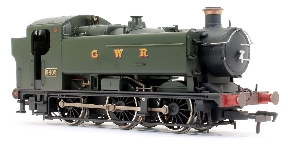 Pre-Owned GWR 94XX Pannier Tank 9405 GWR Green (GWR) Locomotive - Weathered