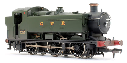 Pre-Owned GWR 94XX Pannier Tank 9405 GWR Green (GWR) Locomotive - Weathered