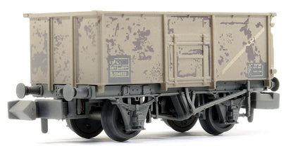 Pre-Owned 16 Ton MCO Steel Mineral Wagon BR Grey No.594633 - Weathered