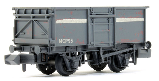 16 Ton Steel Mineral Wagon NCB Grey Weathered