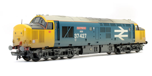 Pre-Owned Class 37 Diesel 37427 'Bont Y Bermo' BR Blue Large Logo (Weathered)