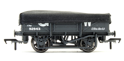Pre-Owned Set Of 3 China Clay Wagons With Flat Hoods GWR Grey