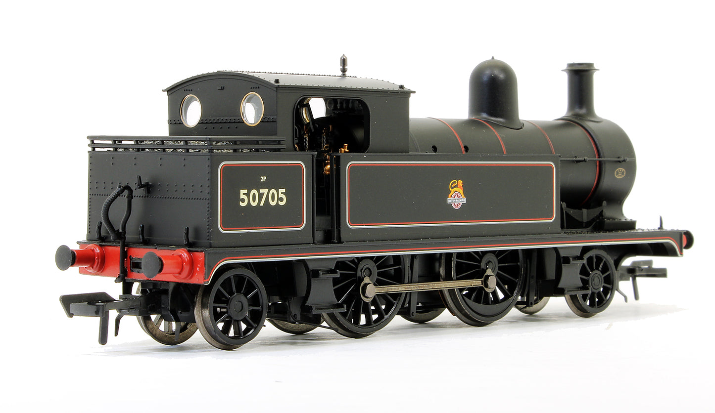 Pre-Owned L&YR 2-4-2 tank 50795 BR Lined Black Early Emblem Steam Locomotive