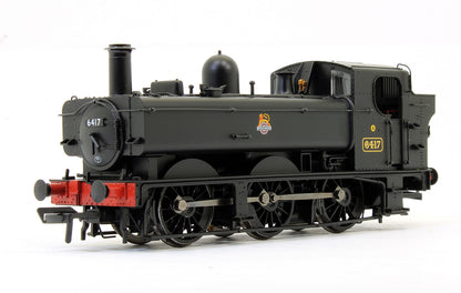 Class 64XX Pannier Tank 6417 BR Black Early Emblem Steam Locomotive