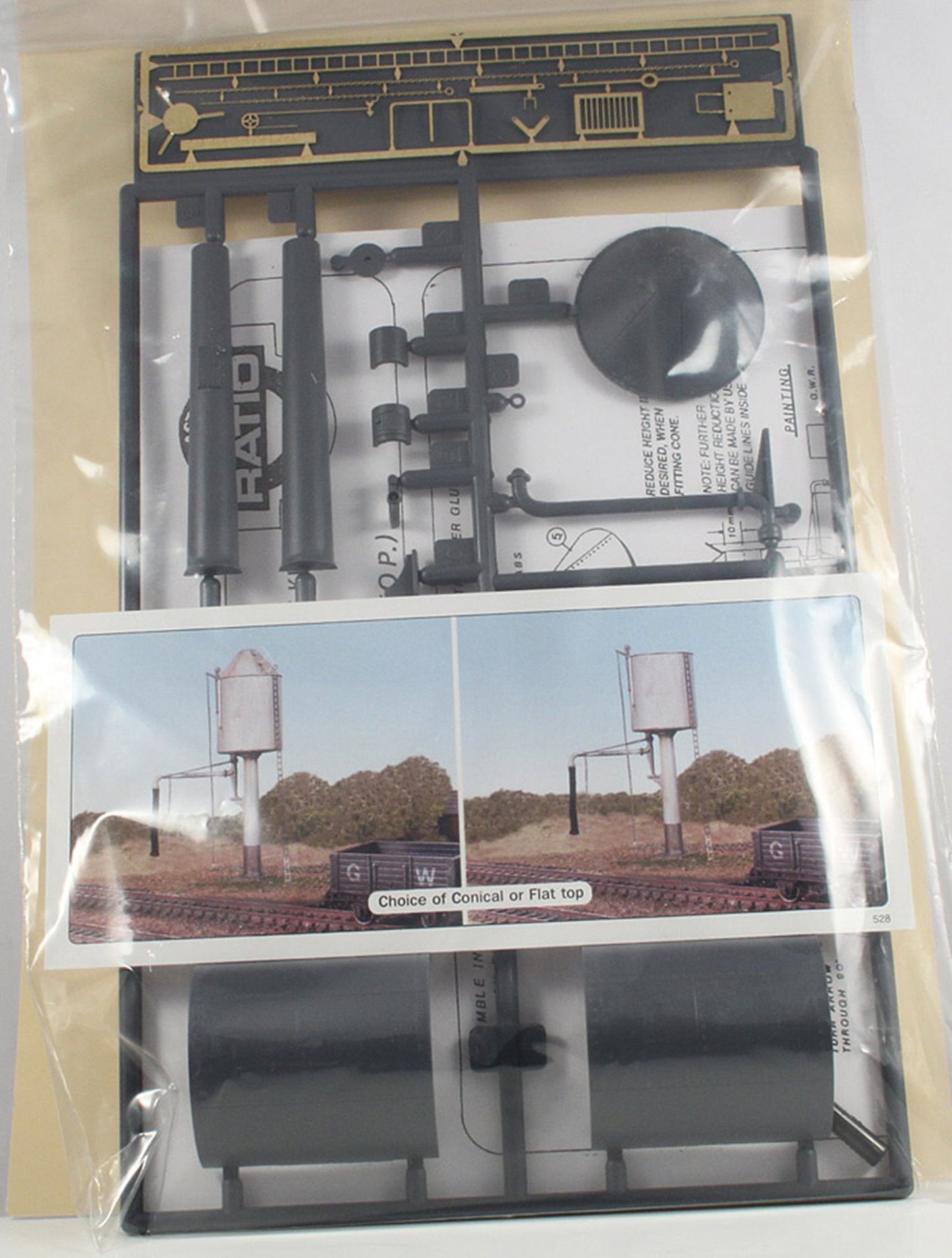 Water Tower, GW Pillar (conical or flat top) Kit