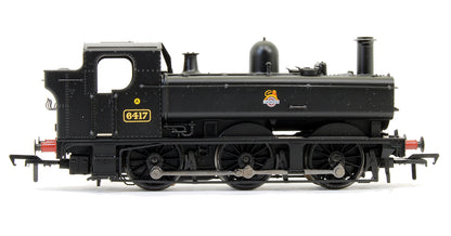 Class 64XX Pannier Tank 6417 BR Black Early Emblem Steam Locomotive