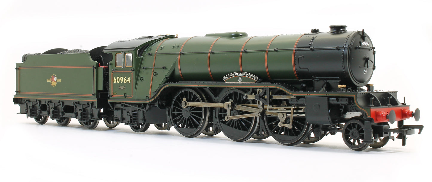 Pre-Owned 'Durham Light Infantry' BR Lined Green (Late Crest) Class V2 2-6-2 Steam Locomotive No.60964 - DCC Sound