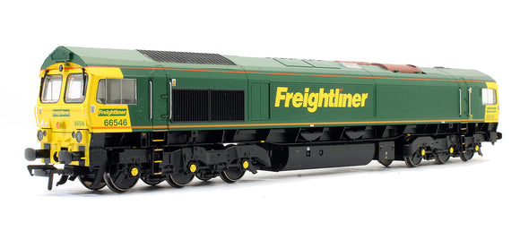 Pre-Owned Class 66 Diesel 66546 Freightliner Diesel Locomotive (DCC Sound Fitted)