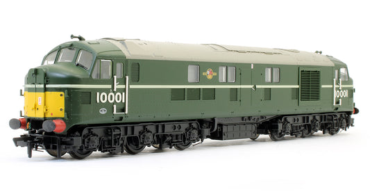 Pre-Owned LMS 10001 BR Green Eggshell Blue Waistband Diesel Locomotive - DCC Fitted
