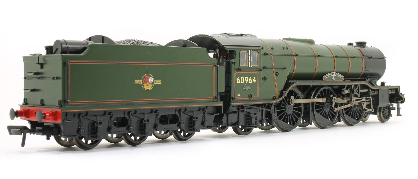 Pre-Owned 'Durham Light Infantry' BR Lined Green (Late Crest) Class V2 2-6-2 Steam Locomotive No.60964