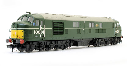 Pre-Owned LMS 10001 BR Green Eggshell Blue Waistband Diesel Locomotive - DCC Fitted