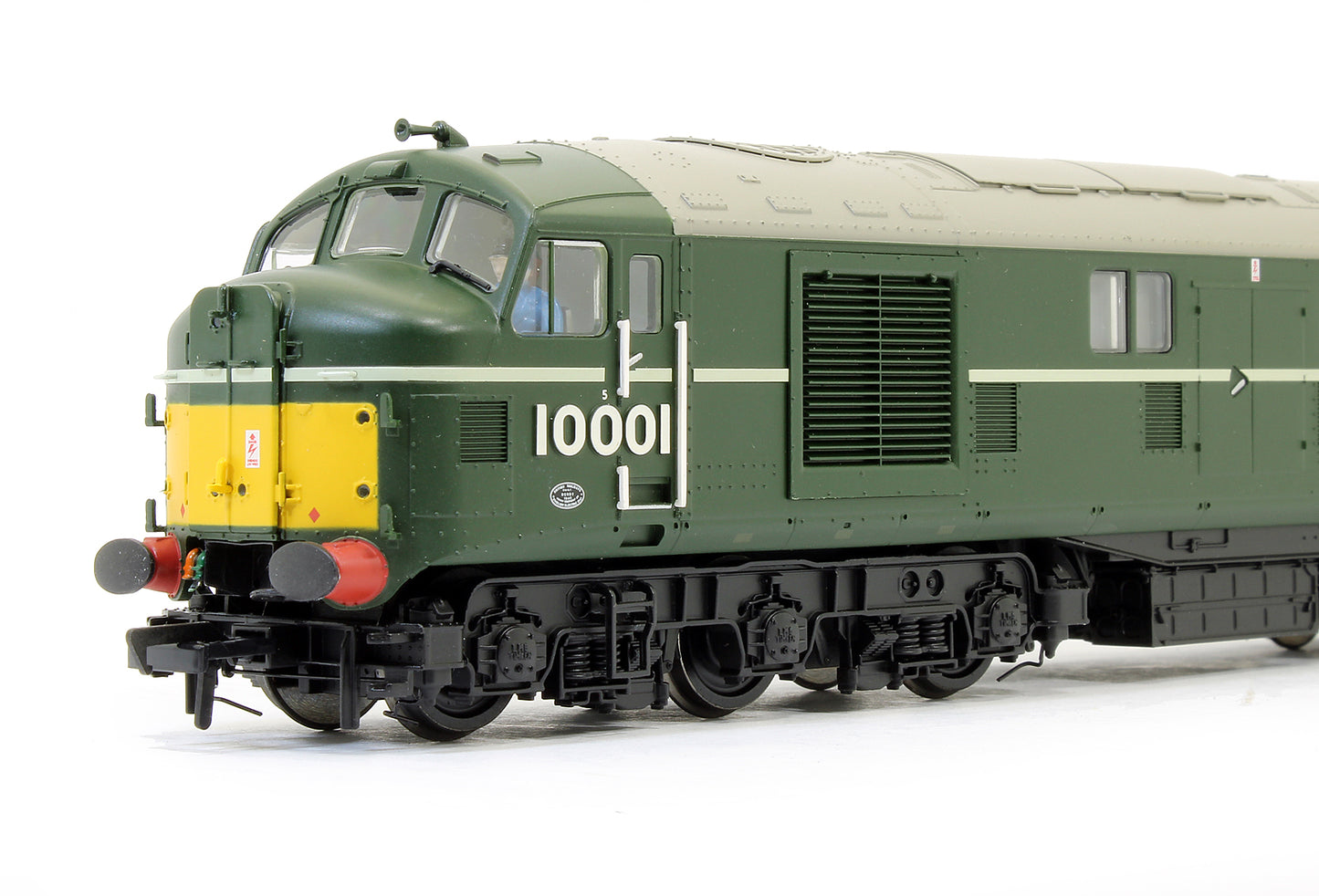 Pre-Owned LMS 10001 BR Green Eggshell Blue Waistband Diesel Locomotive - DCC Fitted