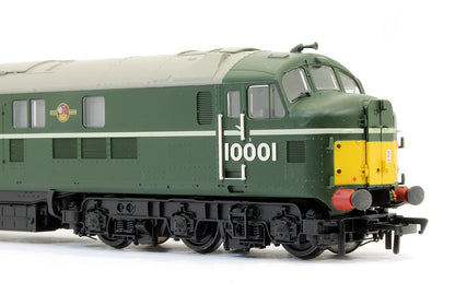 Pre-Owned LMS 10001 BR Green Eggshell Blue Waistband Diesel Locomotive - DCC Fitted