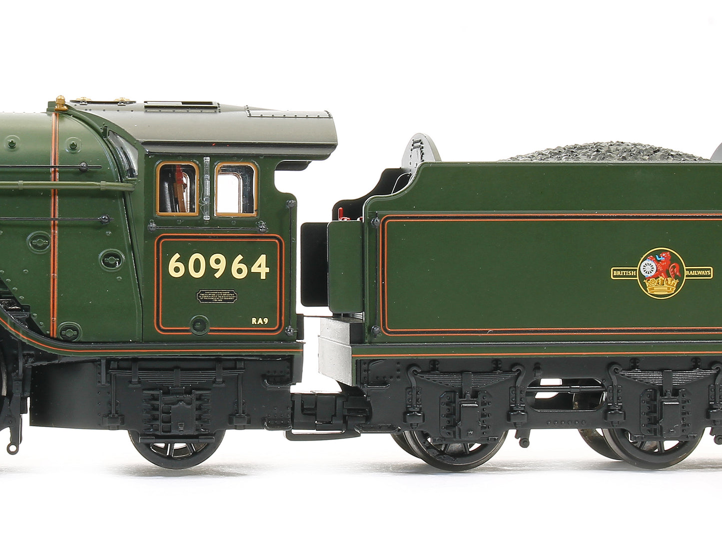 Pre-Owned 'Durham Light Infantry' BR Lined Green (Late Crest) Class V2 2-6-2 Steam Locomotive No.60964