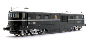 Pre-Owned BR Gas Turbine 18000 Class Locomotive BR Black with Silver Trim