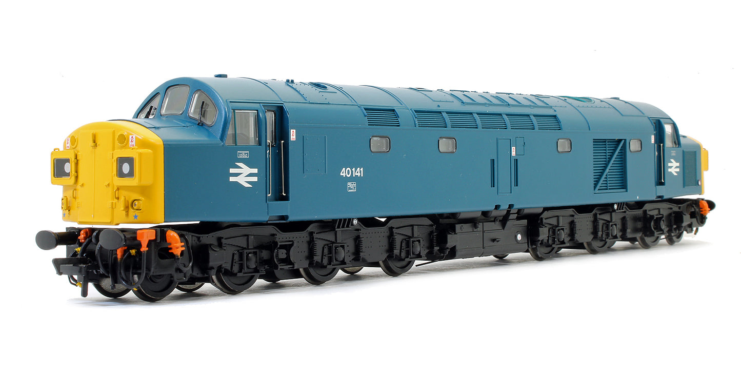 Pre-Owned 32-475DC Class 40 Diesel 40141 BR Blue Diesel Locomotive (DCC Fitted)