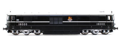 BR Gas Turbine 18000 Class BR Black with Silver Trim Diesel Locomotive