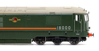 Pre-Owned BR Gas Turbine 18000 Class Locomotive BR Green Late Crest