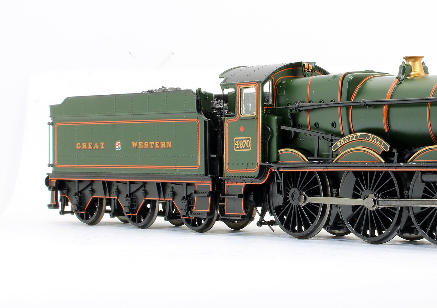 Pre-Owned Hall Class 4970 'Sketty Hall' Great Western Green Steam Locomotive