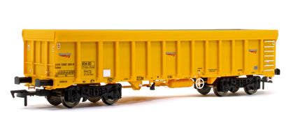 Pre-Owned 4F-045-013 IOA Ballast Wagon Network Rail Yellow 3170 5992 005-6