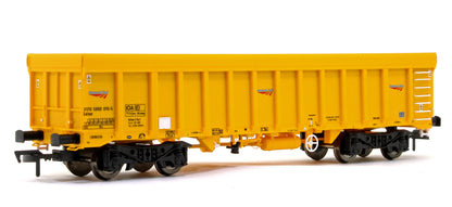 Pre-Owned 4F-045-014 IOA Ballast Wagon Network Rail Yellow 3170 5992 015-5