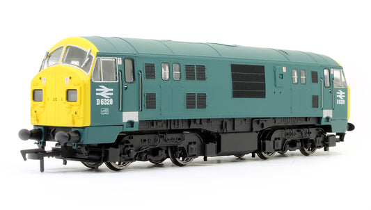 Pre-Owned D1000H Class 22 BR Blue D6328 Split Headcode Box Full Yellow Ends Diesel Locomotive
