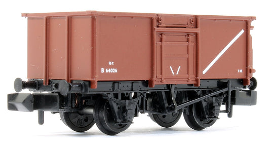 16 Ton Steel Mineral Wagon With Top Flap Doors BR Bauxite