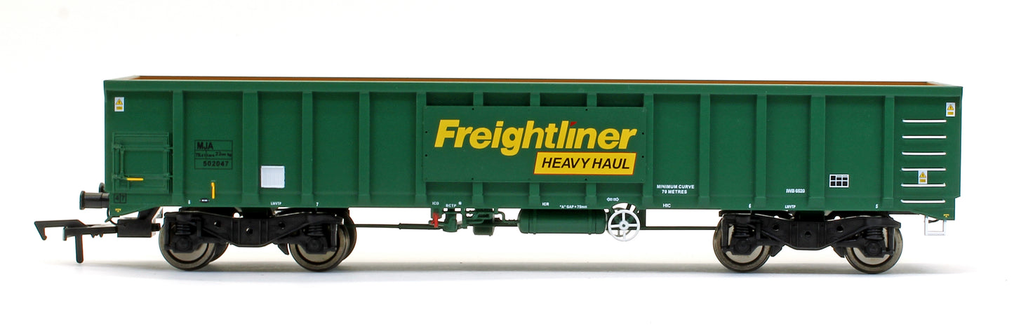 MJA Freightliner Heavy Haul Bogie Box Van 502047 & 048