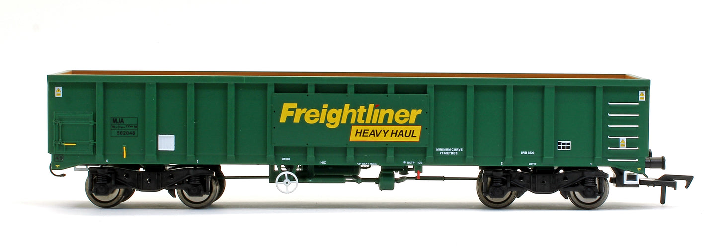 MJA Freightliner Heavy Haul Bogie Box Van 502047 & 048