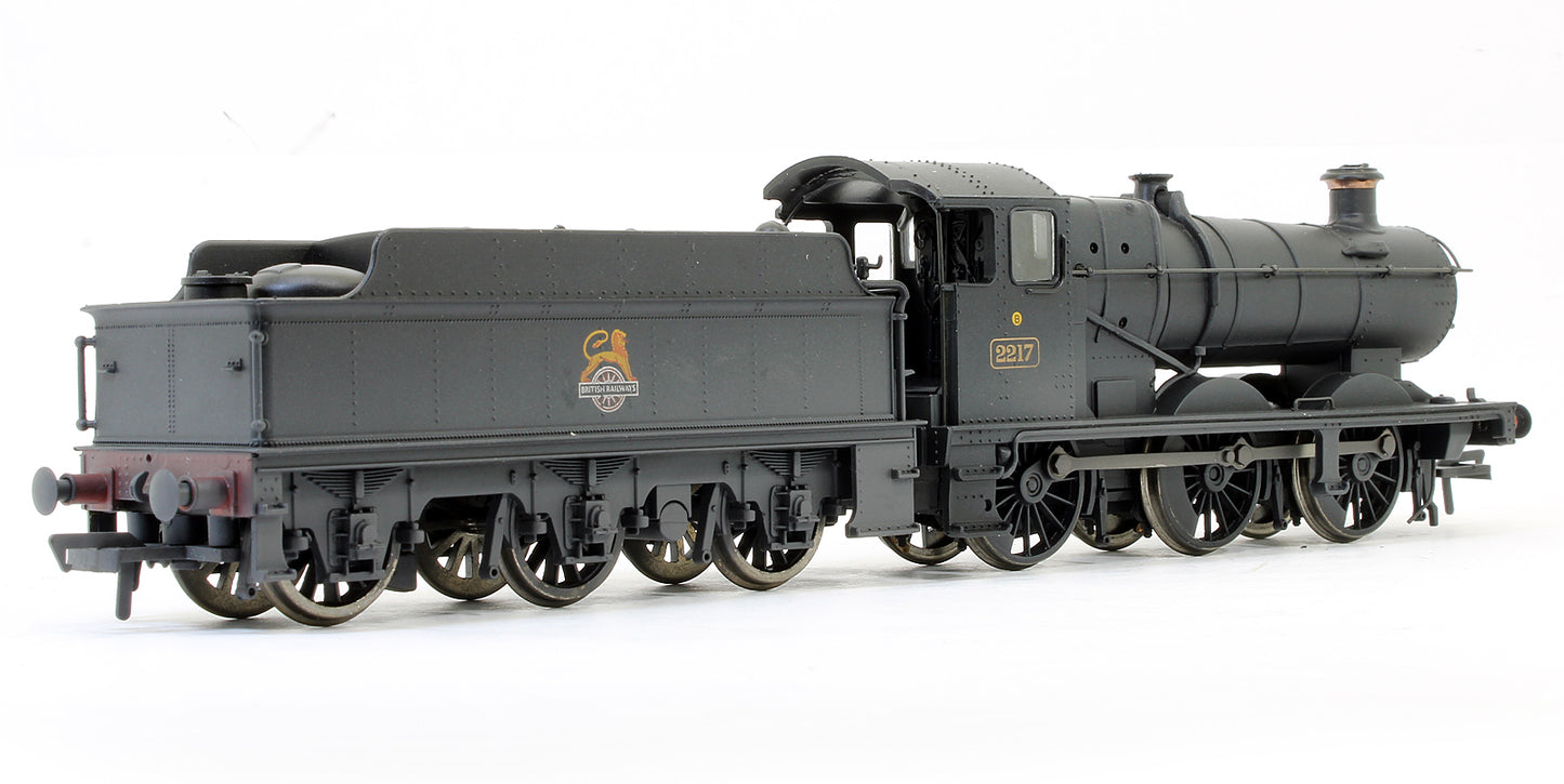 Pre-Owned 32-305 Collett Goods 2217 BR Black E/Crest Manor Tender Steam Locomotive (Weathered)