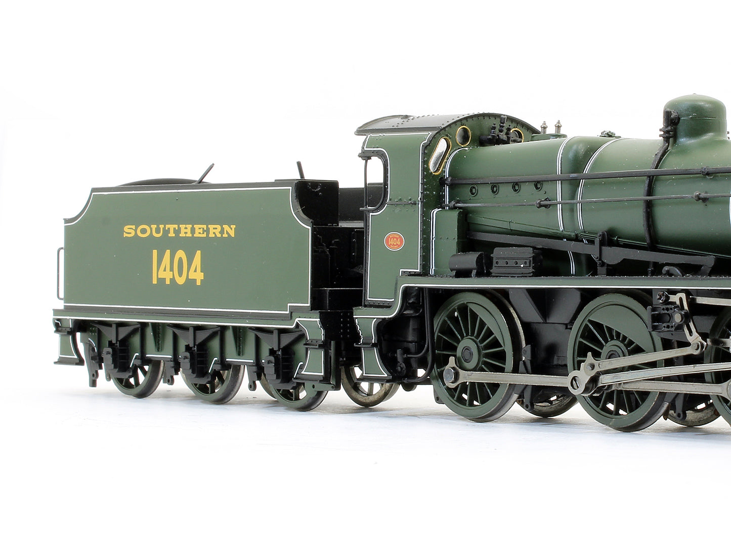 Pre-Owned N Class 1404 Southern W/Smoke Deflectors Slope Tender Steam Locomotive