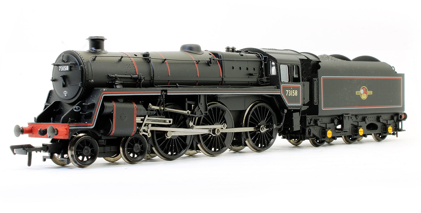 Pre-Owned 32-501 Standard Class 5MT 73158 BR Black L/Crest BR 1B Tender Steam Locomotive