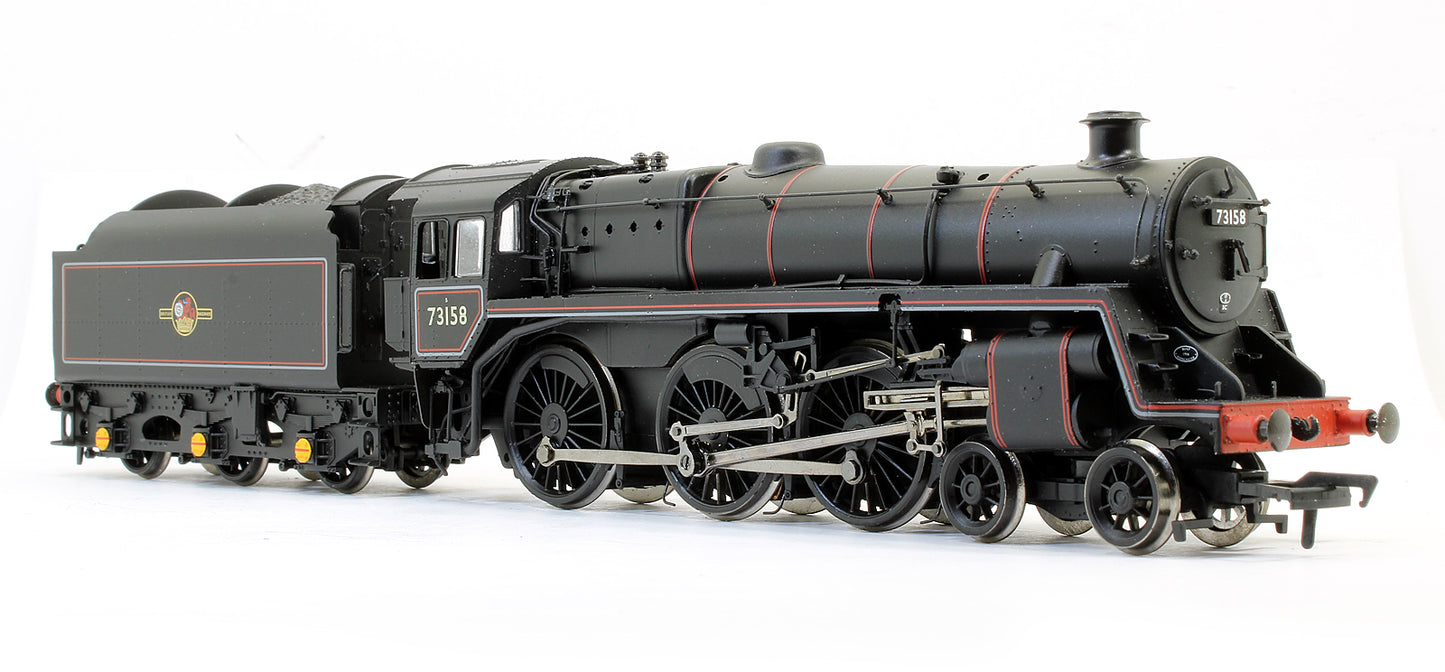 Pre-Owned 32-501 Standard Class 5MT 73158 BR Black L/Crest BR 1B Tender Steam Locomotive
