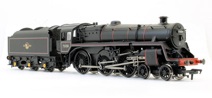 Pre-Owned 32-501 Standard Class 5MT 73158 BR Black L/Crest BR 1B Tender Steam Locomotive