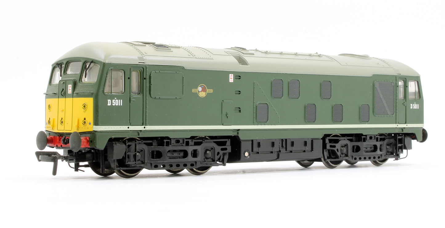 Class 24 BR Green D5011 Diesel Locomotive (DCC Ready)