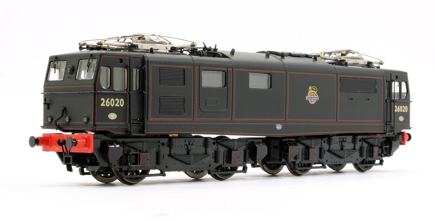 Pre-Owned Class 76 E26020 BR Black Early Emblem Matt Finish Electric Locomotive