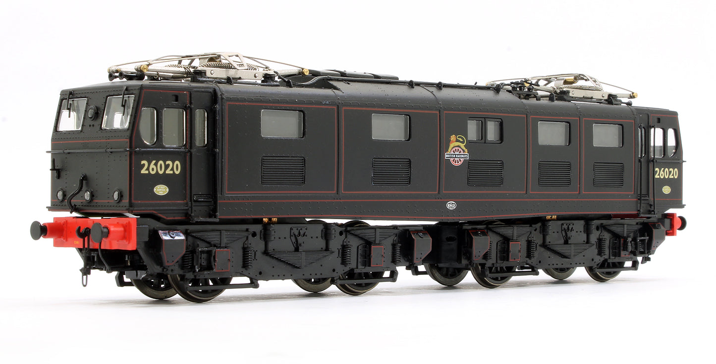 Pre-Owned Class 76 E26020 BR Black Early Emblem Matt Finish Electric Locomotive