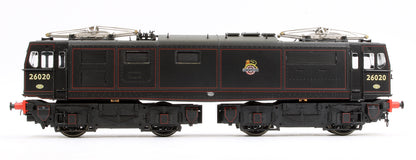 Pre-Owned Class 76 E26020 BR Black Early Emblem Matt Finish Electric Locomotive