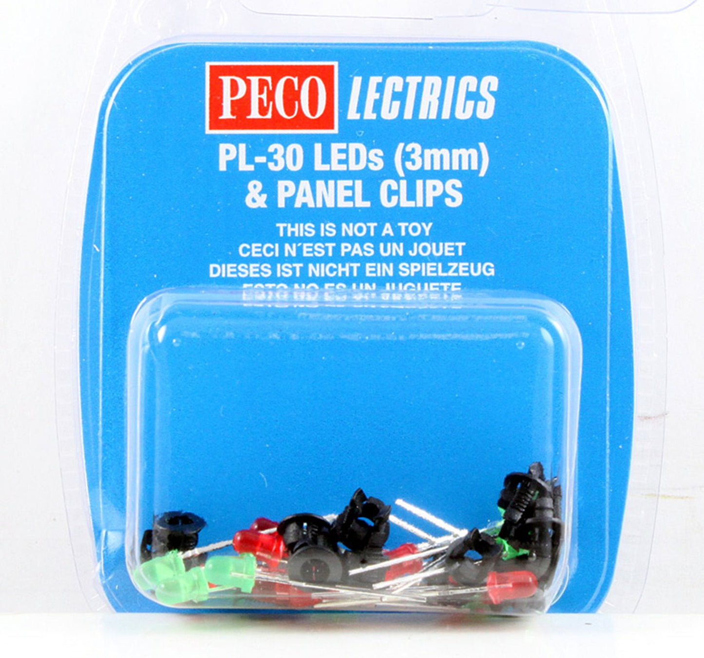 LED's (3mm, 10 Red & 10 Green)