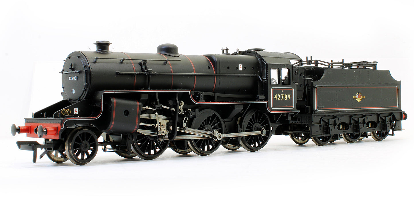 Pre-Owned 32-177 2-6-0 Crab 42789 BR Lined Black L/Crest With Coal Rail Riveted Steam Locomotive