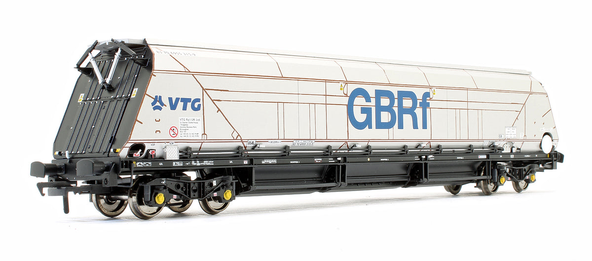 Pre-Owned IIA Biomass Bogie Hopper Wagon - GBRf / VTG - Pack 3