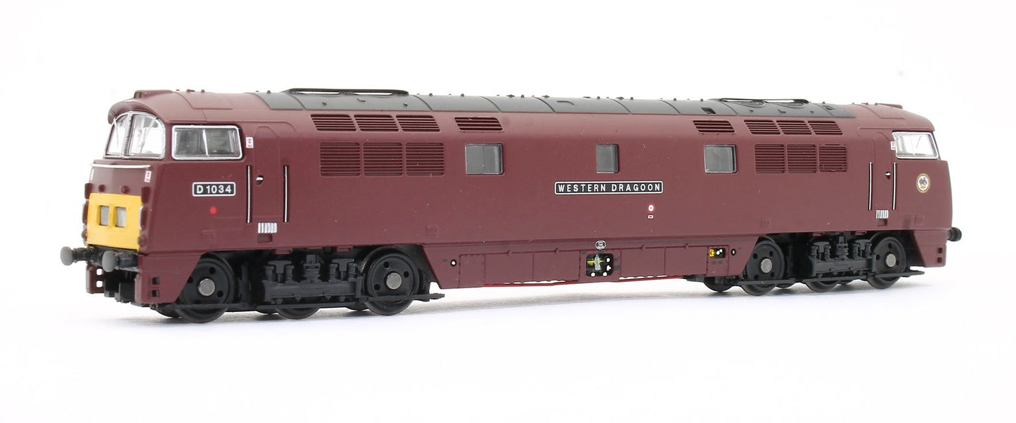 Pre-Owned Class 52 'Western Dragoon' BR Maroon SYP No.D1034 Diesel Locomotive