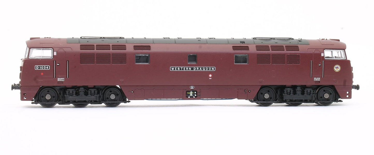 Pre-Owned Class 52 'Western Dragoon' BR Maroon SYP No.D1034 Diesel Locomotive